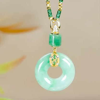 ✨️Collier de Paix et Bénédiction en Jade Hetian