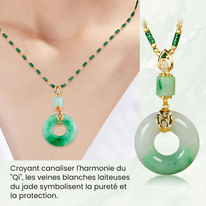 ✨️Collier de Paix et Bénédiction en Jade Hetian
